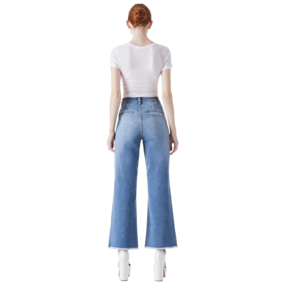 EUC Alice + Olivia Jeans Coin Pocket Ankle Jeans - Picture 4 of 12